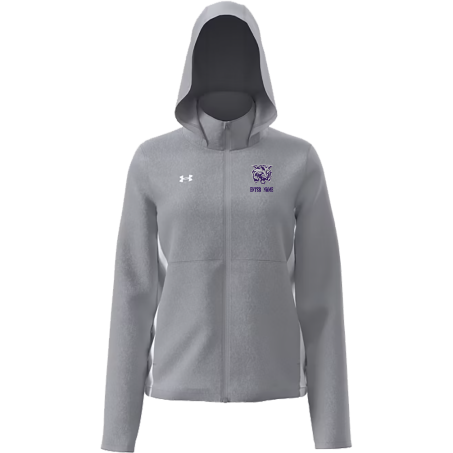 WEST HIGH SCHOOL WILDCATS <span class="pdp-name-mascot">WEST WILDCATS</span> UA Women's Rival Stretch Woven Jacket