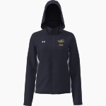 MIAMI SENIOR HIGH SCHOOL STINGAREES UA Women's Rival Stretch Woven Jacket Front Thumbnail