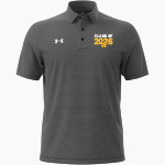 WASATCH HIGH SCHOOL WASPS UA Men's Drive Team Stripe Polo Front Thumbnail