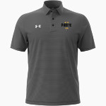 CRAWFORD HIGH SCHOOL PIRATES <span class="pdp-name-mascot">CRAWFORD PIRATES</span> UA Men's Drive Team Stripe Polo Front Thumbnail