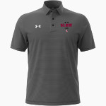 LOUISVILLE HIGH SCHOOL WILDCATS <span class="pdp-name-mascot">LOUISVILLE WILDCATS</span> UA Men's Drive Team Stripe Polo Front Thumbnail