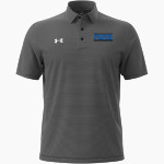 Penn College Wildcats Online Store UA Men's Drive Team Stripe Polo Front Thumbnail