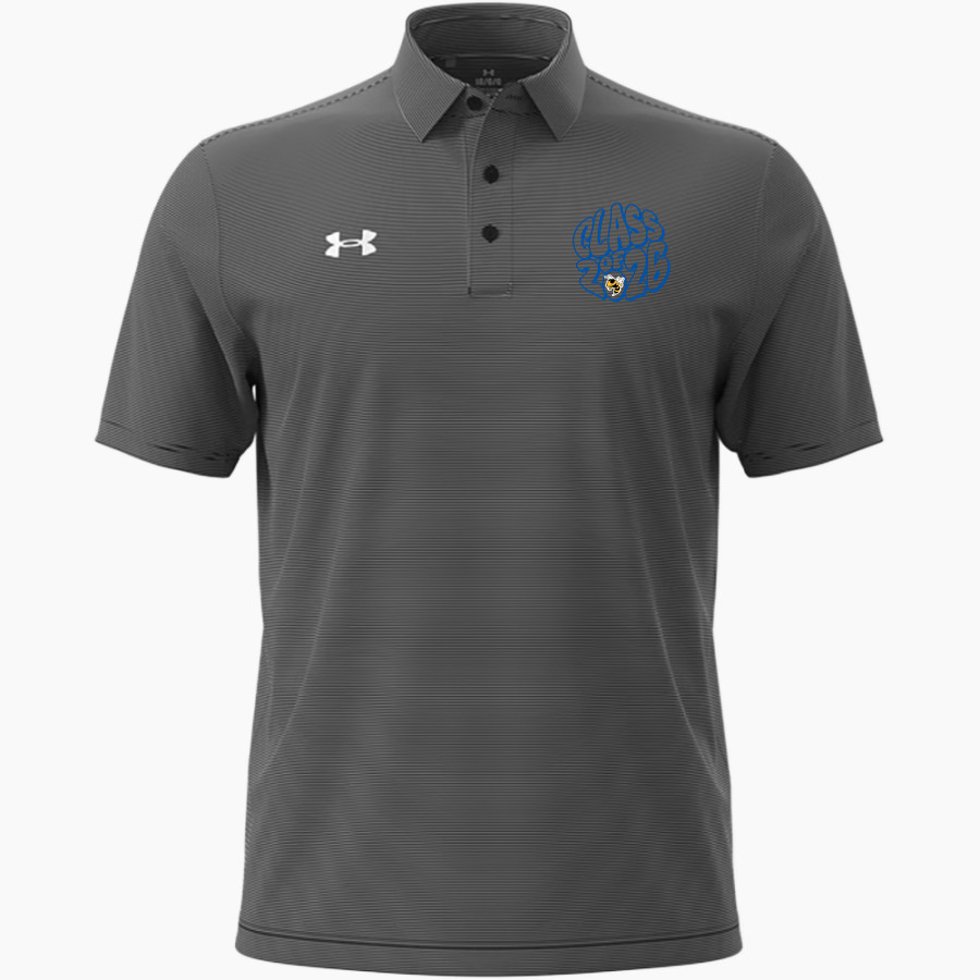 WYNNE HIGH SCHOOL YELLOWJACKETS <span class="pdp-name-mascot">WYNNE YELLOWJACKETS</span> UA Men's Drive Team Stripe Polo
