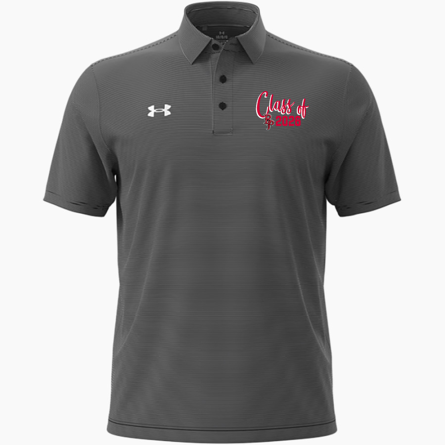 Belle Plaine Tigers <span class="pdp-name-mascot">Belle Plaine Tigers</span> UA Men's Drive Team Stripe Polo