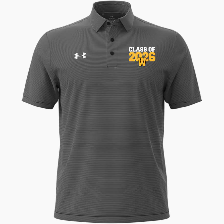 WASATCH HIGH SCHOOL WASPS UA Men's Drive Team Stripe Polo