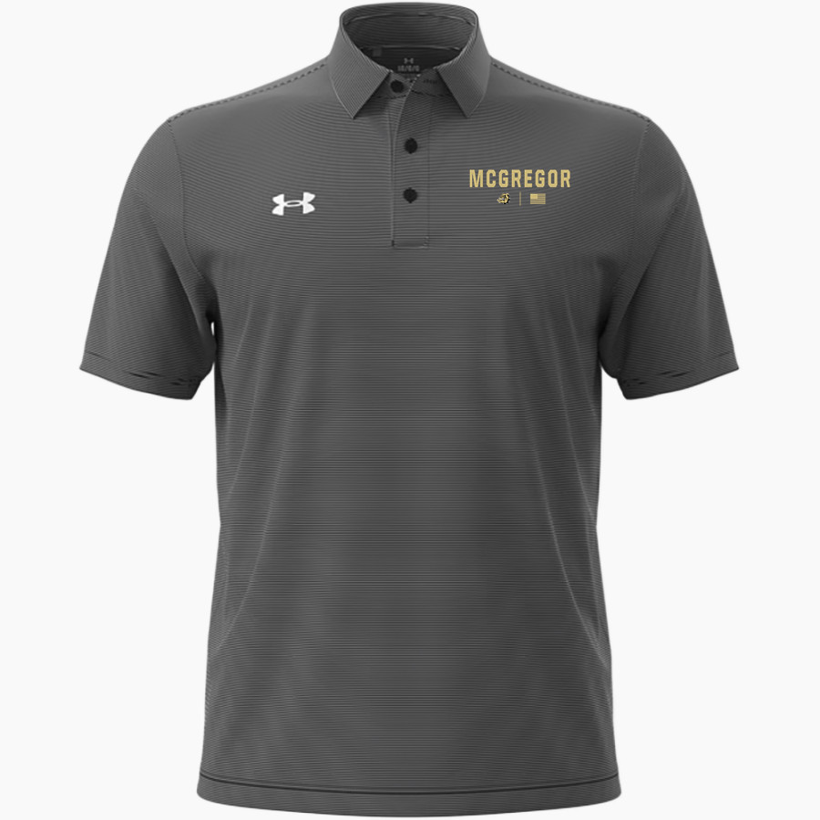 MCGREGOR HIGH SCHOOL BULLDOGS UA Men's Drive Team Stripe Polo