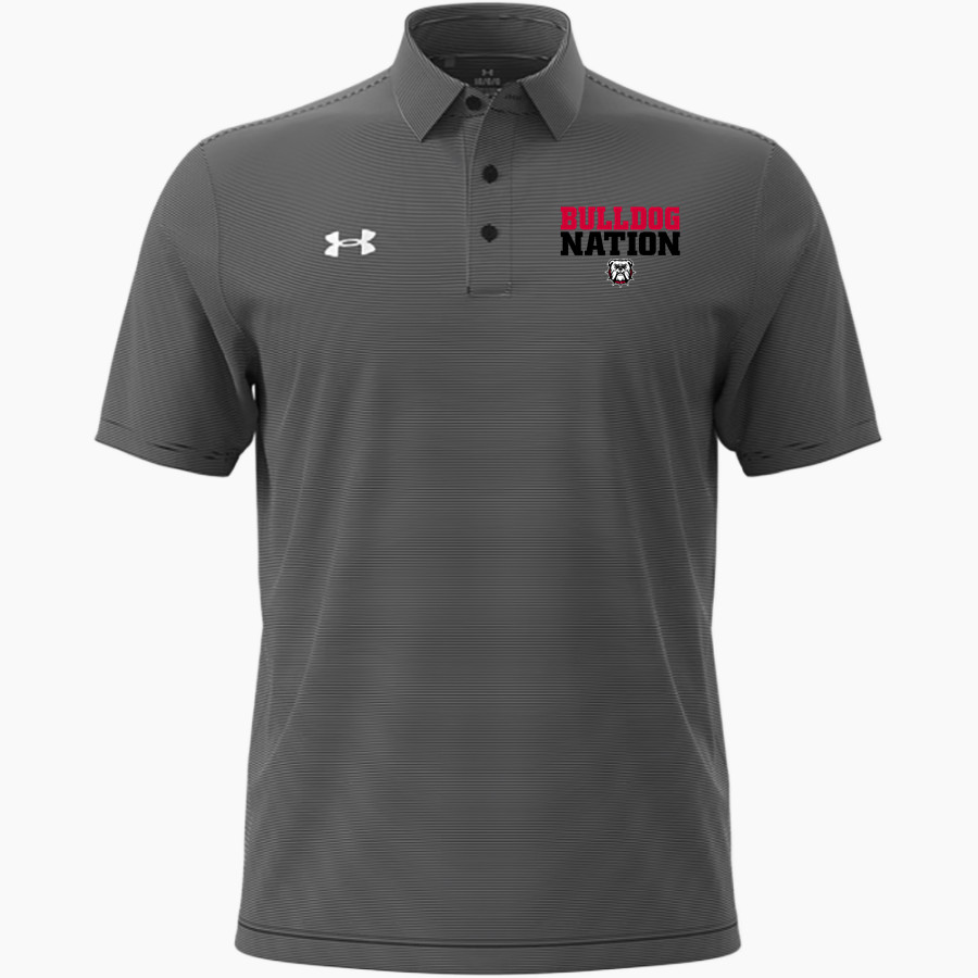 NORTH GWINNETT HIGH SCHOOL BULLDOGS <span class="pdp-name-mascot">NORTH GWINNETT BULLDOGS</span> UA Men's Drive Team Stripe Polo
