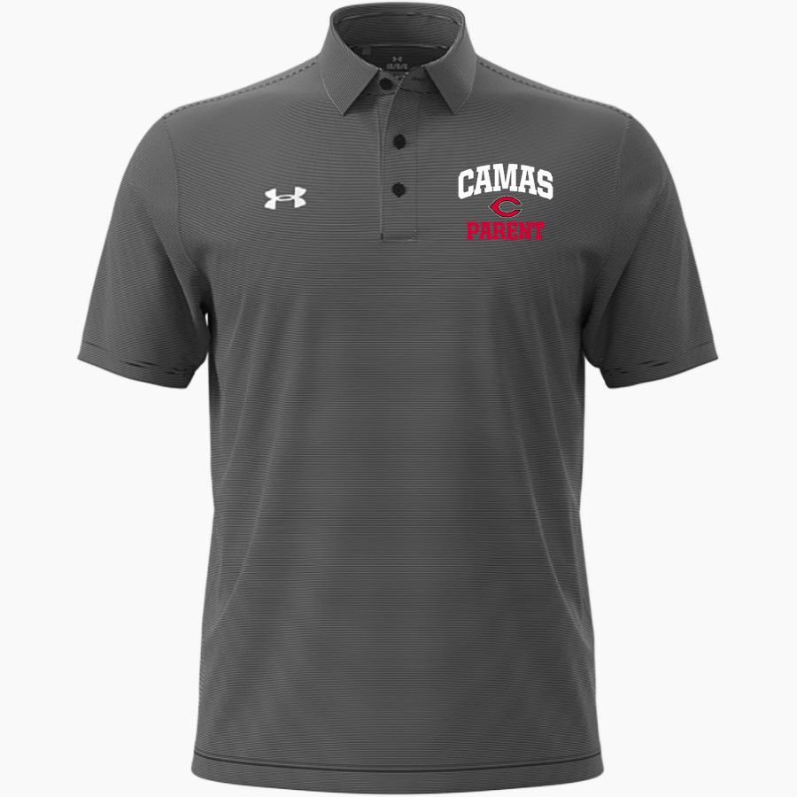 CAMAS PAPERMAKERS The Official Online Store <span class="pdp-name-mascot">CAMAS PAPERMAKERS</span> UA Men's Drive Team Stripe Polo