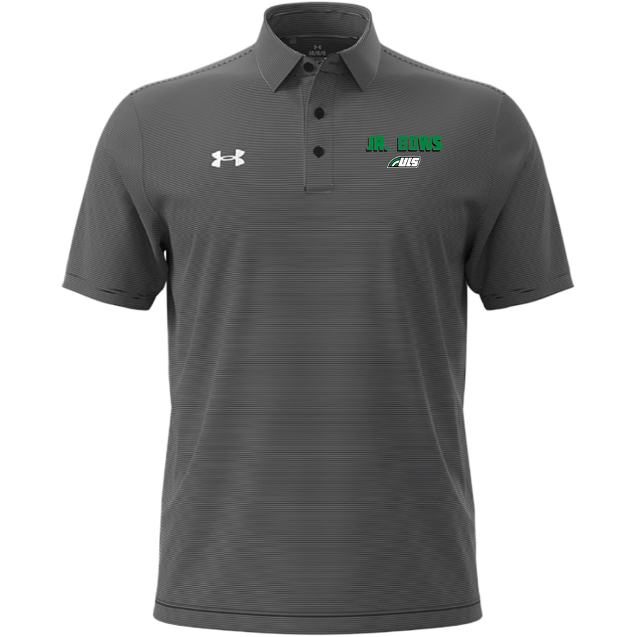 ULS Jr. Bows <span class="pdp-name-mascot">Junior Rainbows</span> UA Men's Drive Team Stripe Polo