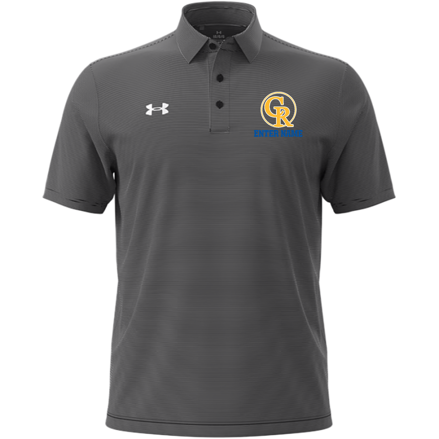 CHESTNUT RIDGE HIGH SCHOOL LIONS <span class="pdp-name-mascot">CHESTNUT RIDGE LIONS</span> UA Men's Drive Team Stripe Polo