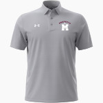 Mishawaka Cavemen UA Men's Drive Team Stripe Polo Front Thumbnail