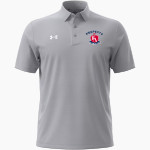 Frontier Academy Wolverines <span class="pdp-name-mascot">Frontier Academy Wolverines</span> UA Men's Drive Team Stripe Polo Front Thumbnail