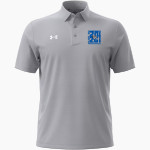 Drummond Bulldogs UA Men's Drive Team Stripe Polo Front Thumbnail