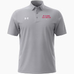 Pulaski Red Raiders <span class="pdp-name-mascot">Pulaski Red Reaiders</span> UA Men's Drive Team Stripe Polo Front Thumbnail
