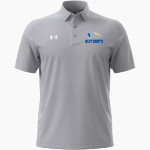 BAD AXE HIGH SCHOOL HATCHETS <span class="pdp-name-mascot">BAD AXE HATCHETS</span> UA Men's Drive Team Stripe Polo Front Thumbnail