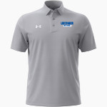 LEUZINGER HIGH SCHOOL OLYMPIANS UA Men's Drive Team Stripe Polo Front Thumbnail