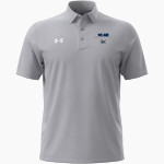 STEM Innovation Academy of the Oranges we rise together <span class="pdp-name-mascot">STEM Phoenix</span> UA Men's Drive Team Stripe Polo Front Thumbnail