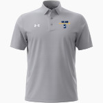 William L Callahan Broncos UA Men's Drive Team Stripe Polo Front Thumbnail