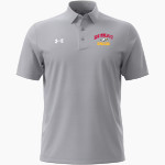 BIG WALNUT HIGH SCHOOL EAGLES <span class="pdp-name-mascot">BIG WALNUT EAGLES</span> UA Men's Drive Team Stripe Polo Front Thumbnail