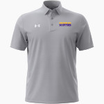 Ballston Spa Scotties The Official Online Store <span class="pdp-name-mascot">Baaston Spa Scotties</span> UA Men's Drive Team Stripe Polo Front Thumbnail