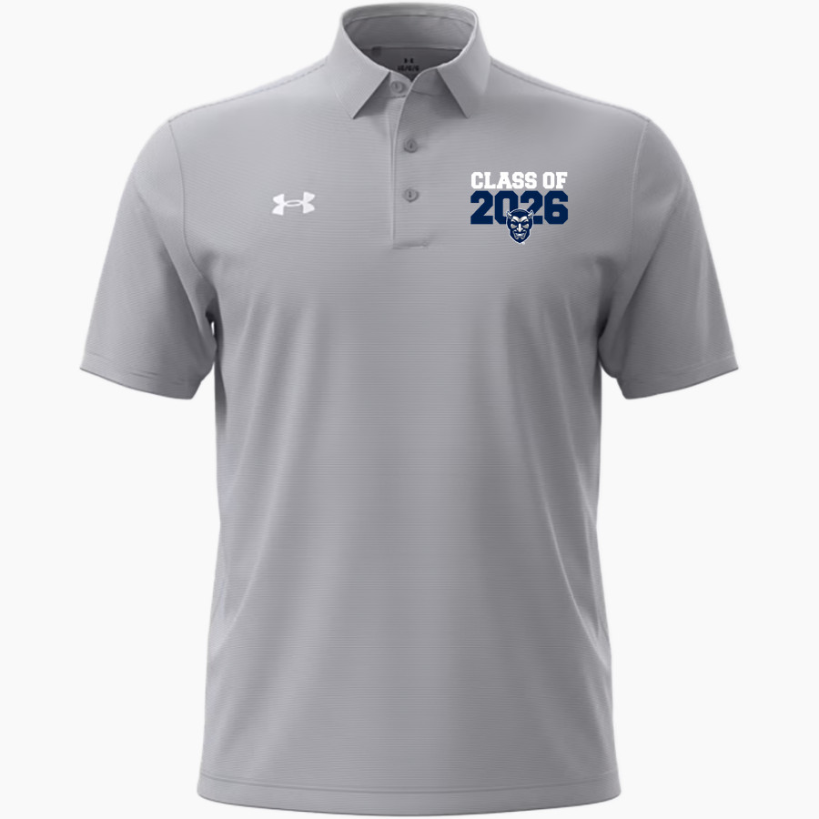 Marietta Blue Devils <span class="pdp-name-mascot">Marietta Blue Devils</span> UA Men's Drive Team Stripe Polo
