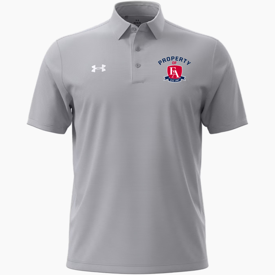 Frontier Academy Wolverines <span class="pdp-name-mascot">Frontier Academy Wolverines</span> UA Men's Drive Team Stripe Polo