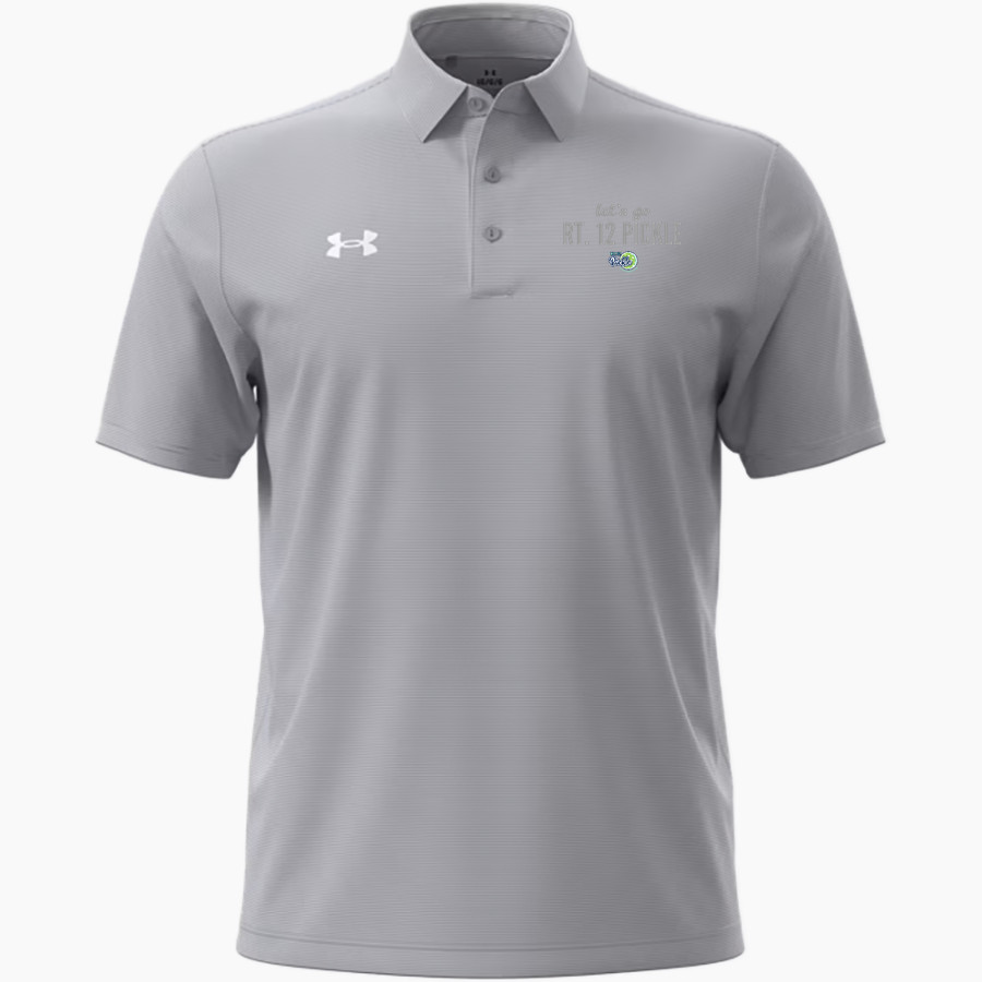 Rt. 12 Pickle Rt. 12 Pickle <span class="pdp-name-mascot">Rt. 12 Pickle</span> UA Men's Drive Team Stripe Polo