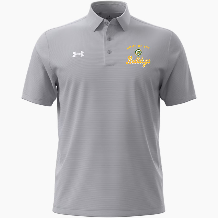Forest Brook Bulldogs <span class="pdp-name-mascot">Forest Brook Bulldogs</span> UA Men's Drive Team Stripe Polo