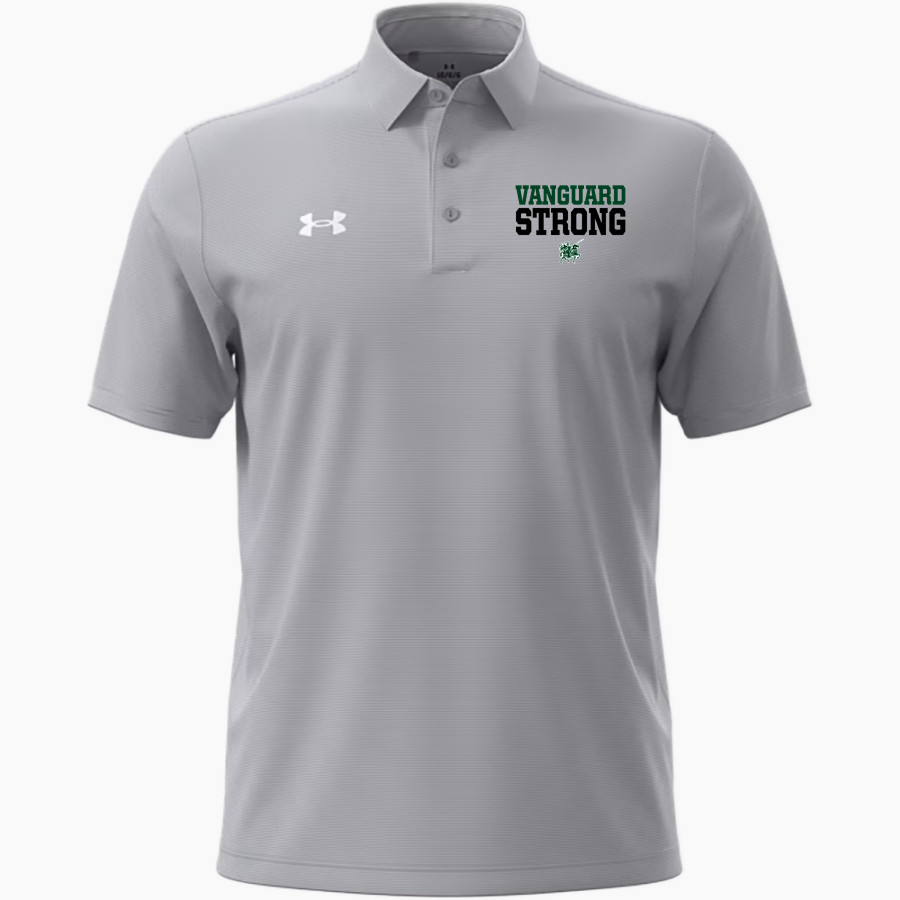 Wisconsin Heights High School Vanguards <span class="pdp-name-mascot">Wisconsin Heights High School</span> UA Men's Drive Team Stripe Polo