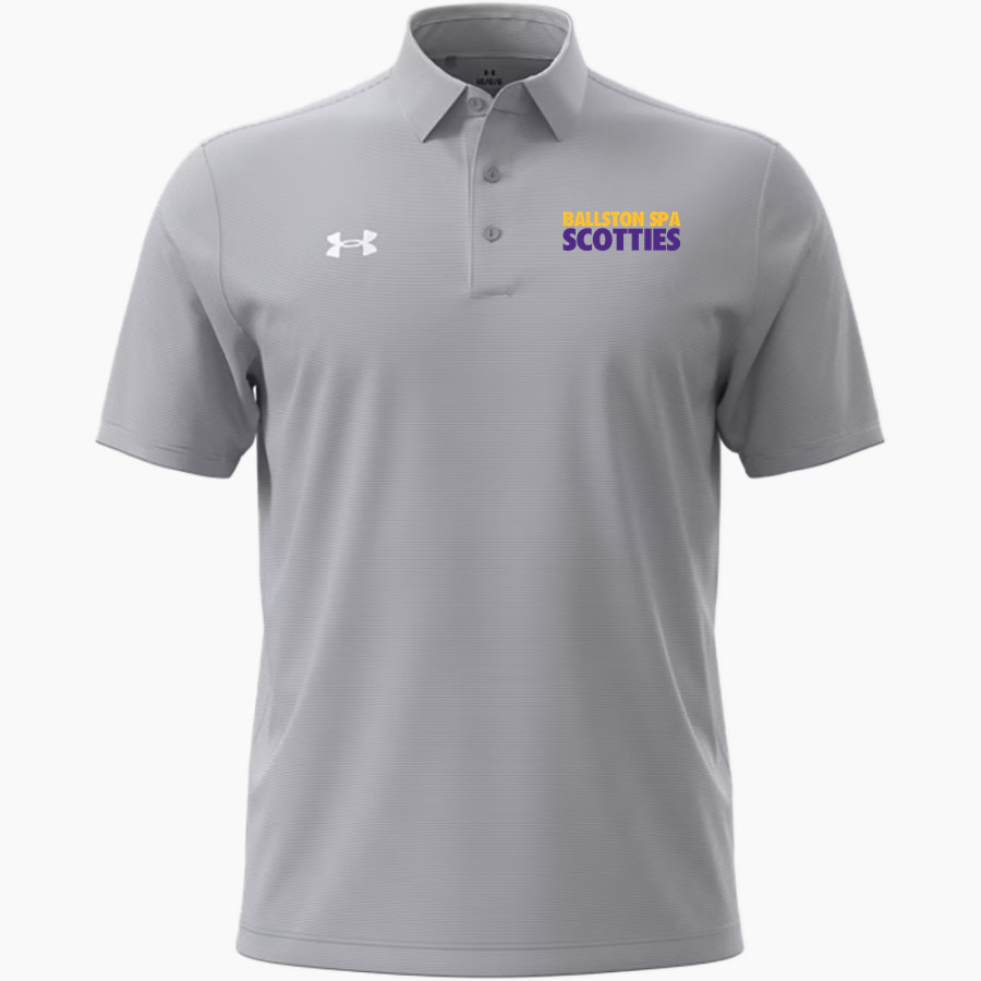Ballston Spa Scotties The Official Online Store <span class="pdp-name-mascot">Baaston Spa Scotties</span> UA Men's Drive Team Stripe Polo