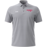 Fishers Chargers <span class="pdp-name-mascot">Fishers Chargers</span> UA Men's Drive Team Stripe Polo Front Thumbnail