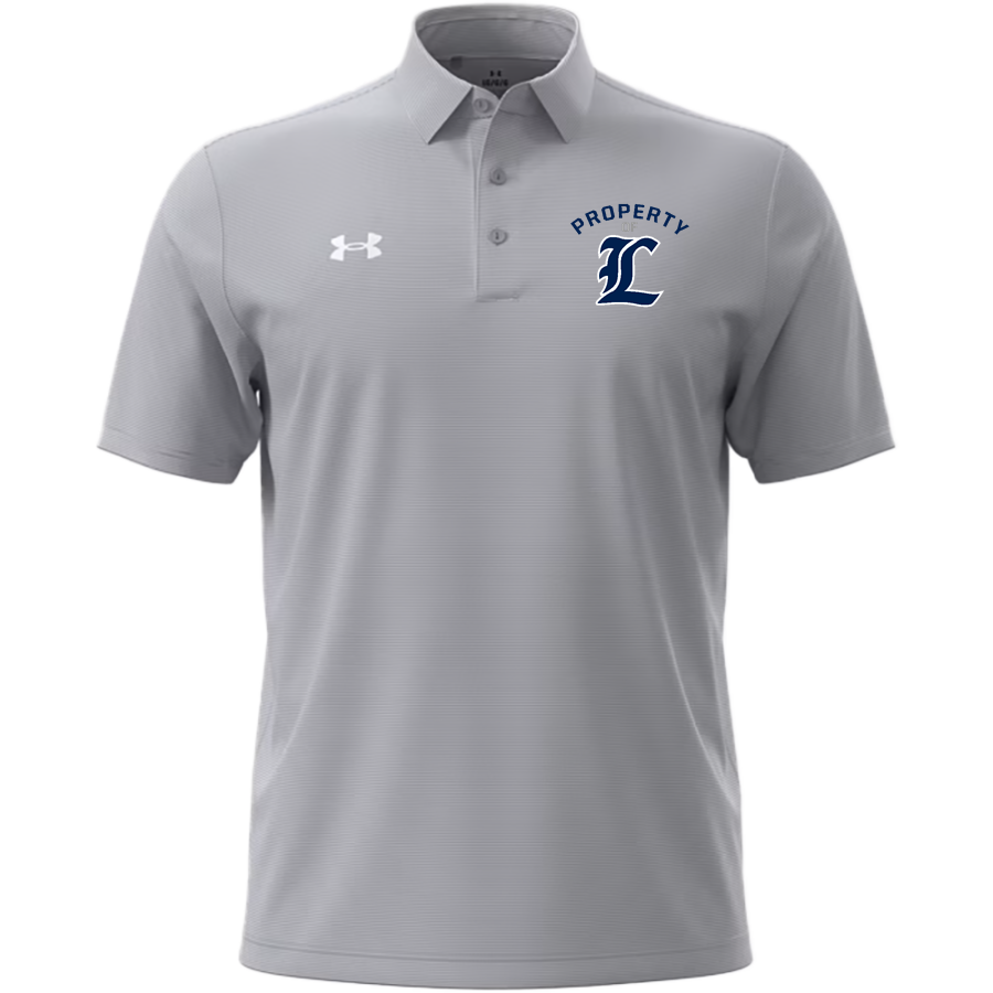Legacy Eagles <span class="pdp-name-mascot">Legacy Charter Eagles</span> UA Men's Drive Team Stripe Polo