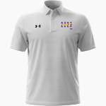 LUFKIN HIGH SCHOOL PANTHERS <span class="pdp-name-mascot">LUFKIN PANTHERS</span> UA Men's Drive Team Stripe Polo Front Thumbnail