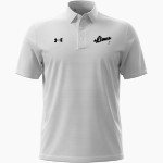 Dr. Thomas Randle Lions <span class="pdp-name-mascot">Thomas Randle HS Lions</span> UA Men's Drive Team Stripe Polo Front Thumbnail