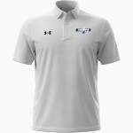 JACKSON ACADEMY RAIDERS <span class="pdp-name-mascot">JACKSON ACADEMY RAIDERS</span> UA Men's Drive Team Stripe Polo Front Thumbnail