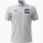 Legacy Eagles <span class="pdp-name-mascot">Legacy Charter Eagles</span> UA Men's Drive Team Stripe Polo Front Thumbnail