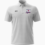 Medford Tech Jaguars <span class="pdp-name-mascot">Medford Tech High School Jaguars</span> UA Men's Drive Team Stripe Polo Front Thumbnail