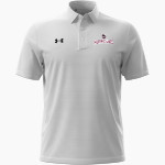 Amherst Hurricanes <span class="pdp-name-mascot">Amherst Hurricanes</span> UA Men's Drive Team Stripe Polo Front Thumbnail