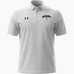 HIGHLAND HIGH SCHOOL RAMS <span class="pdp-name-mascot">HIGHLAND RAMS</span> UA Men's Drive Team Stripe Polo Front Thumbnail