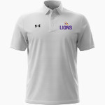 Gospel Light Christian Lions <span class="pdp-name-mascot">Gospel Light Christian School Lions</span> UA Men's Drive Team Stripe Polo Front Thumbnail