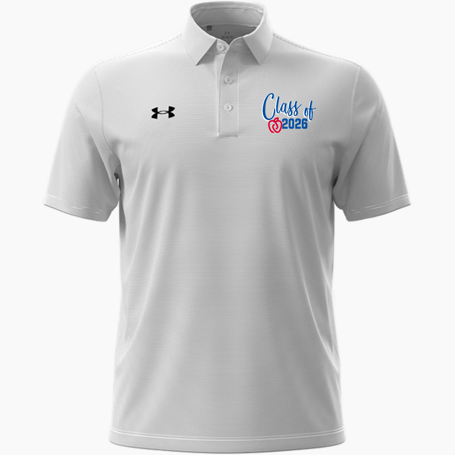 Olathe District Schools School District <span class="pdp-name-mascot">Olathe District S School District</span> UA Men's Drive Team Stripe Polo