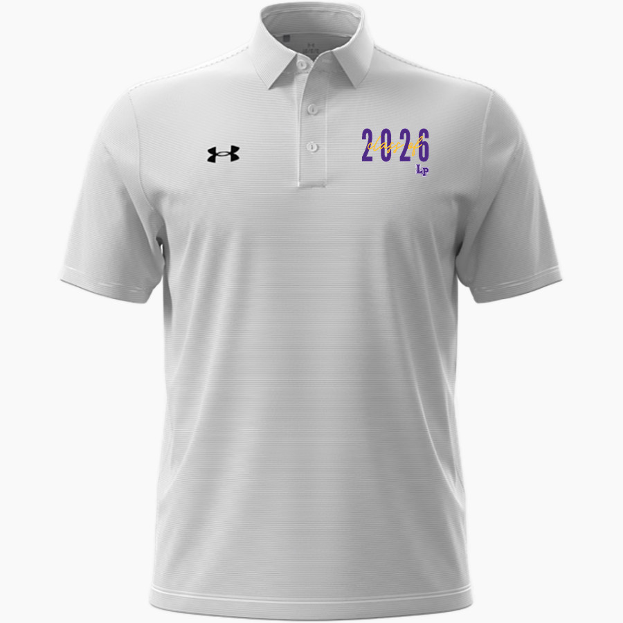 LUFKIN HIGH SCHOOL PANTHERS <span class="pdp-name-mascot">LUFKIN PANTHERS</span> UA Men's Drive Team Stripe Polo