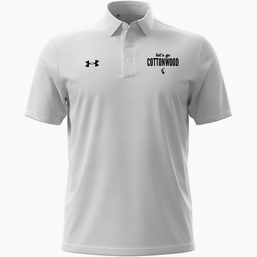 COTTONWOOD HIGH SCHOOL COLTS <span class="pdp-name-mascot">COTTONWOOD COLTS</span> UA Men's Drive Team Stripe Polo