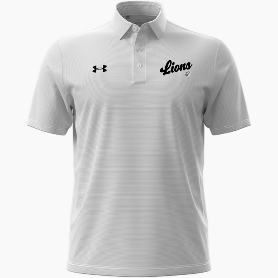 Dr. Thomas Randle Lions <span class="pdp-name-mascot">Thomas Randle HS Lions</span> UA Men's Drive Team Stripe Polo