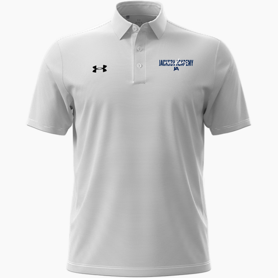JACKSON ACADEMY RAIDERS <span class="pdp-name-mascot">JACKSON ACADEMY RAIDERS</span> UA Men's Drive Team Stripe Polo