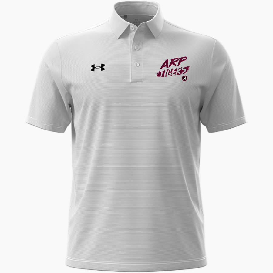 ARP HIGH SCHOOL TIGERS <span class="pdp-name-mascot">ARP TIGERS</span> UA Men's Drive Team Stripe Polo