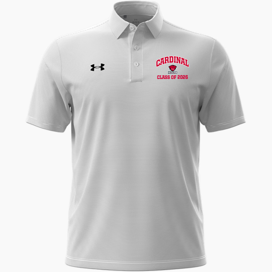 CARDINAL HIGH SCHOOL HUSKIES UA Men's Drive Team Stripe Polo