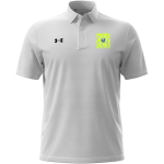 Discovery Swamp Owls <span class="pdp-name-mascot">Discovery Swamp Owls</span> UA Men's Drive Team Stripe Polo Front Thumbnail