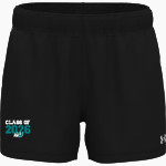 University Prep Mustangs UA Women's Team Tech 3" Short Front Thumbnail