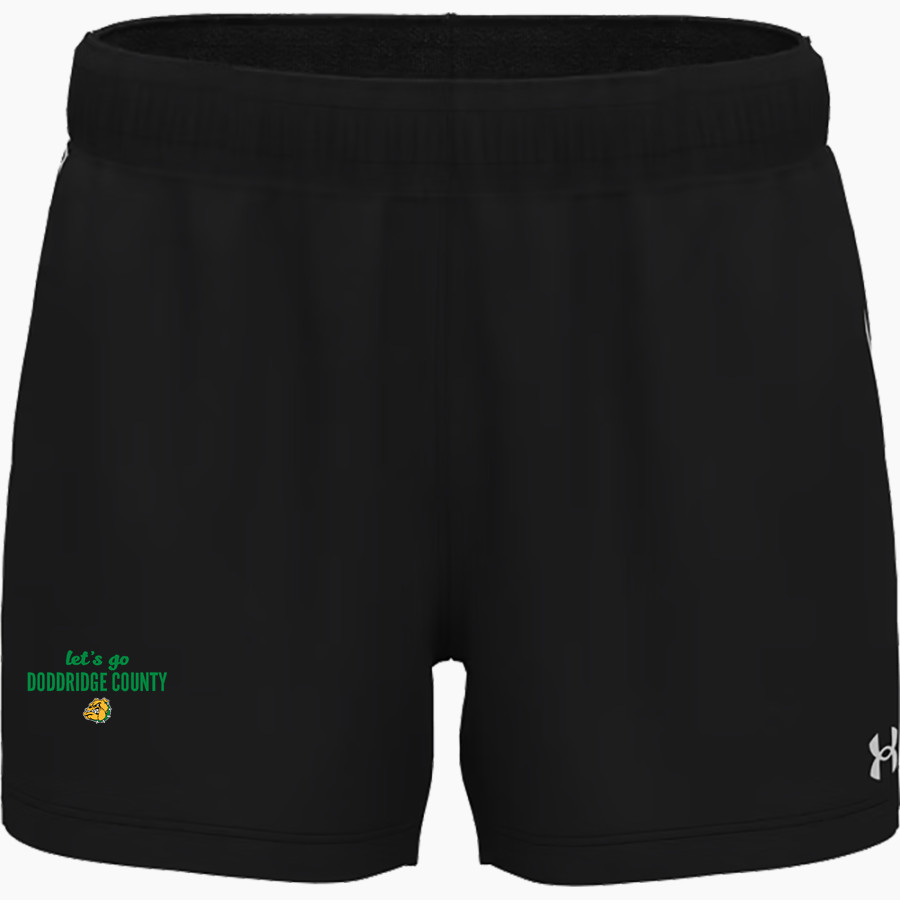 DODDRIDGE COUNTY HIGH SCHOOL BULLDOGS UA Women's Team Tech 3" Short